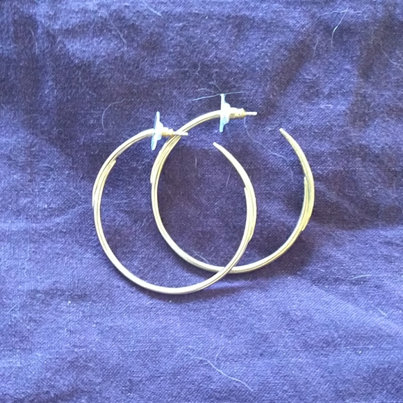 J crew hoop earrings